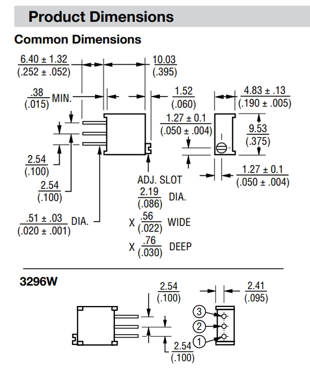 JDTFUSE 伯恩斯電位器